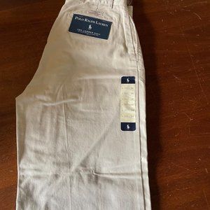 POLO RALPH LAUREN ANDREW PANTS 33W 30 IN KAHKI